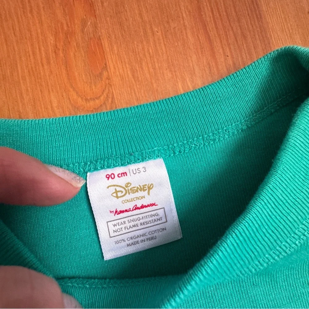 Hanna Andersson Disney little mermaid pajamas size 3